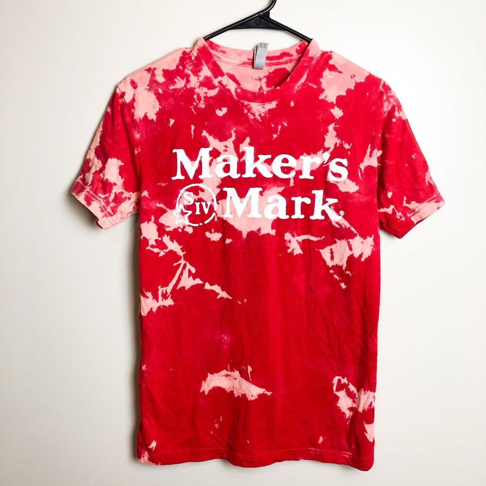 Maker's Mark Tie Dye Graphic T Shirt